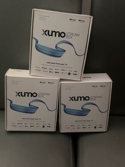 Xumo Stream Box 4k Ultra HD – Lot of 3
