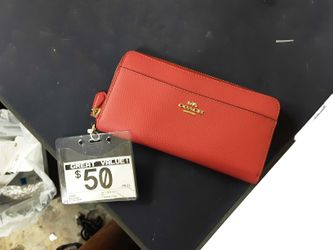 Coach N2.1193076517 Pink Wallet