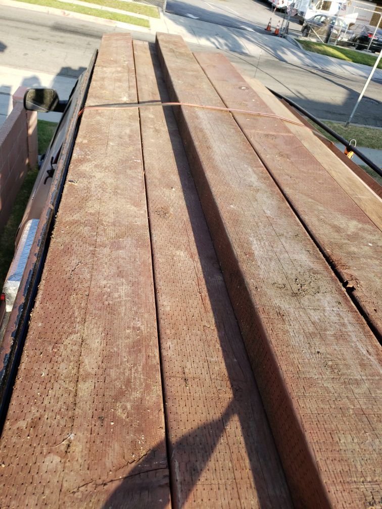 Treated wood 4x10x 16 ft.