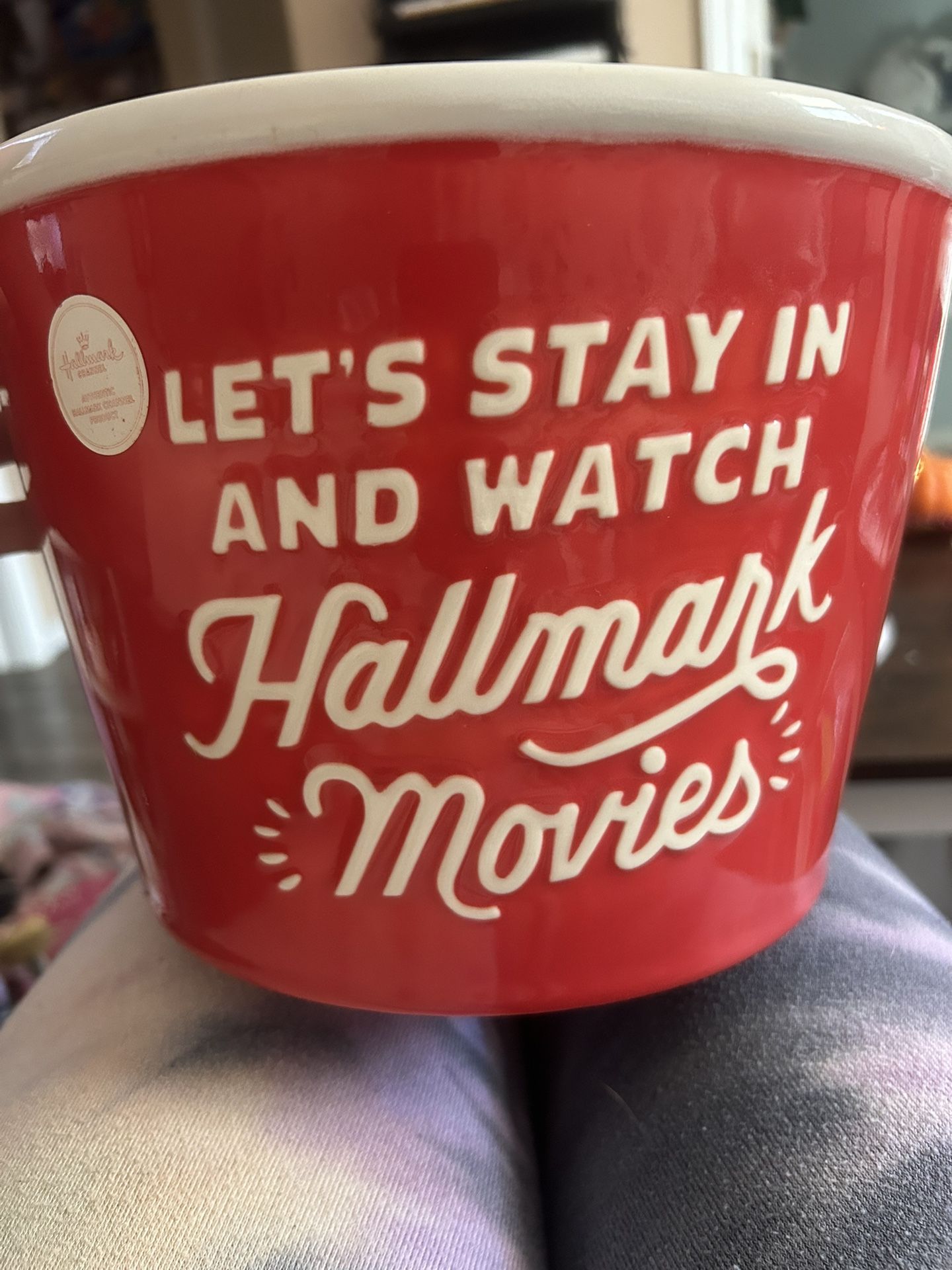 Hallmark Channel Authentic Popcorn Bowl