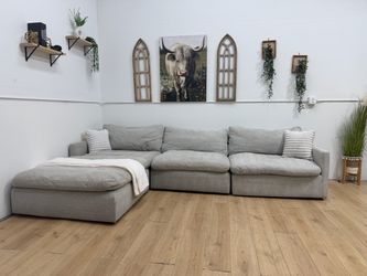 White Sectional couch Free Delivery