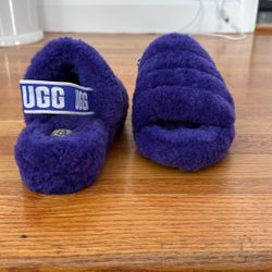Purple Ugg slippers