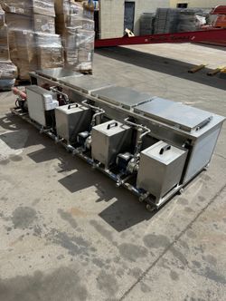 Four Tank Industrial Ultrasonic Cleaner