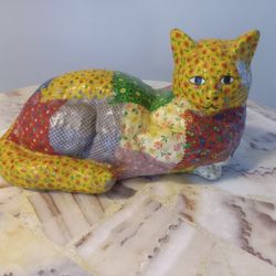 Calico Cat Doorstop Or Decor