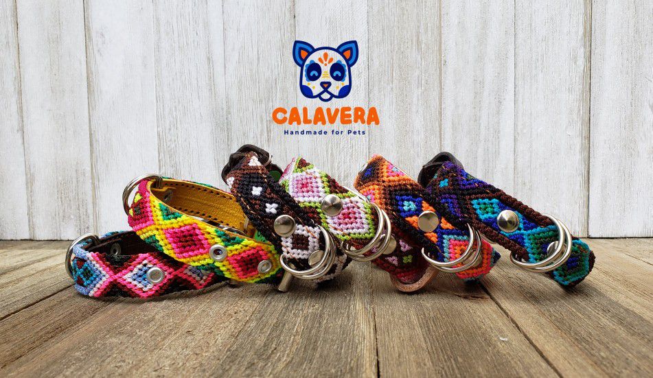 DOG COLLARS - MADE BY MEXICAN ARTISANS