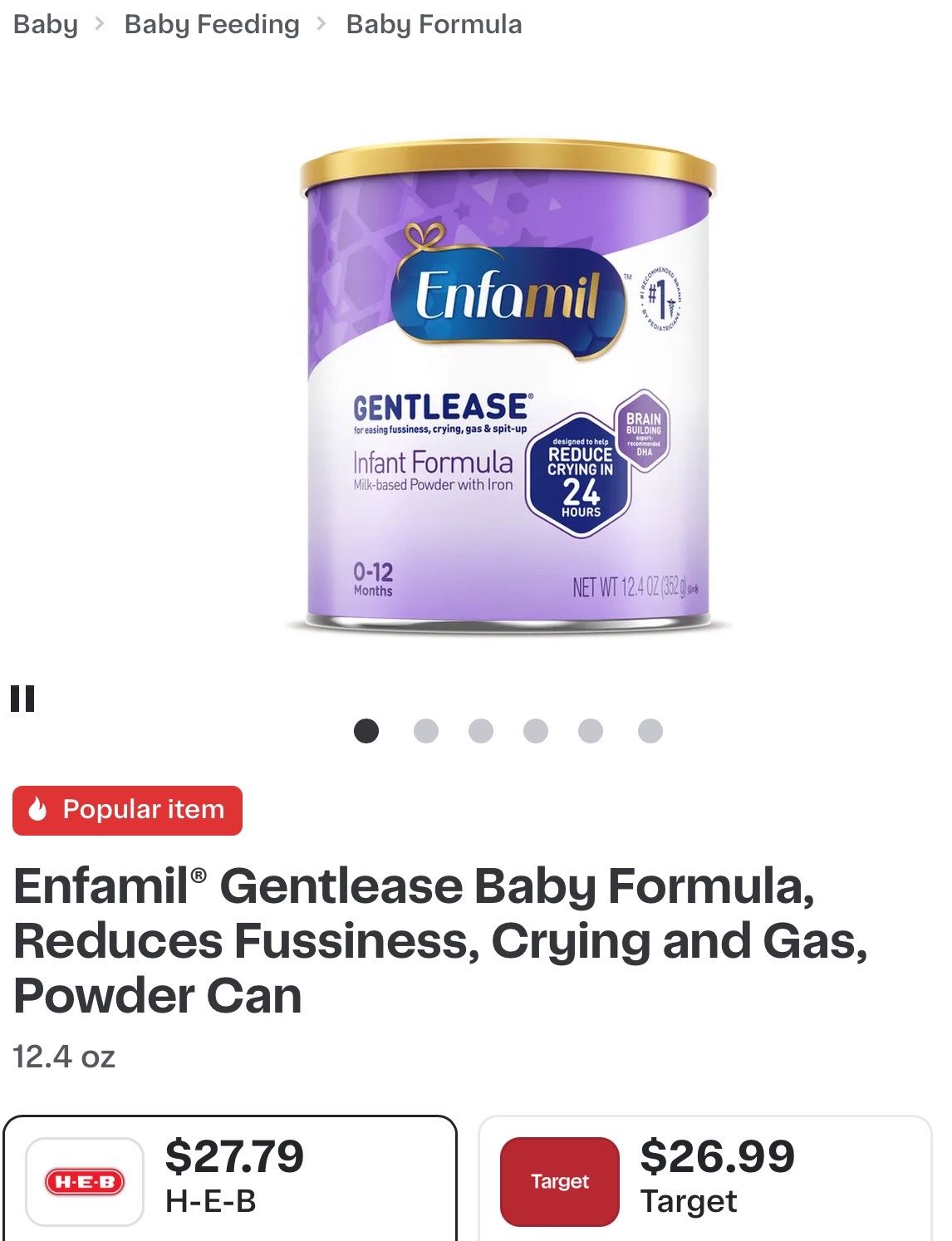 Enfamil GENTLEASE
