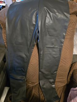 Woman Faux Leggings XL