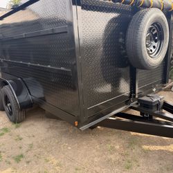 8x12x4 Dump Trailer