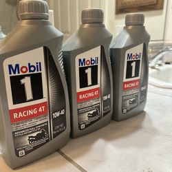 Mobil 1 racing oil