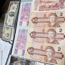 Foreign $ 2 bills