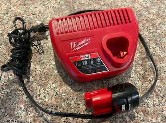 Milwaukee M12 Battery And Charger