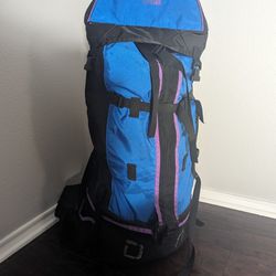 NorthFace Camping -Hiking Backpack, Large Capacity, Great Condition 