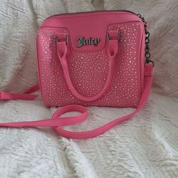 Juicy bling barrel bag
