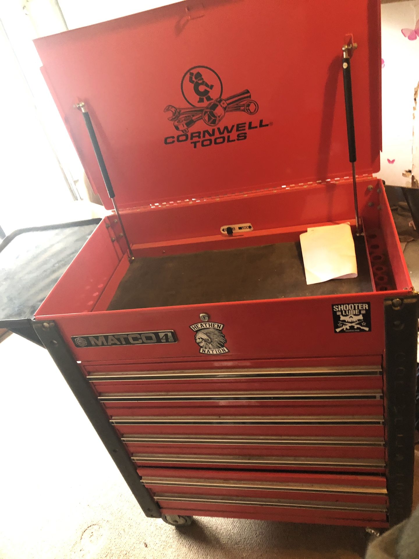 Cornwell toolbox/ service cart for Sale in WA OfferUp