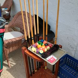 Pool table Ticks And Balls Holder 