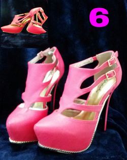 Bright Pink pumps