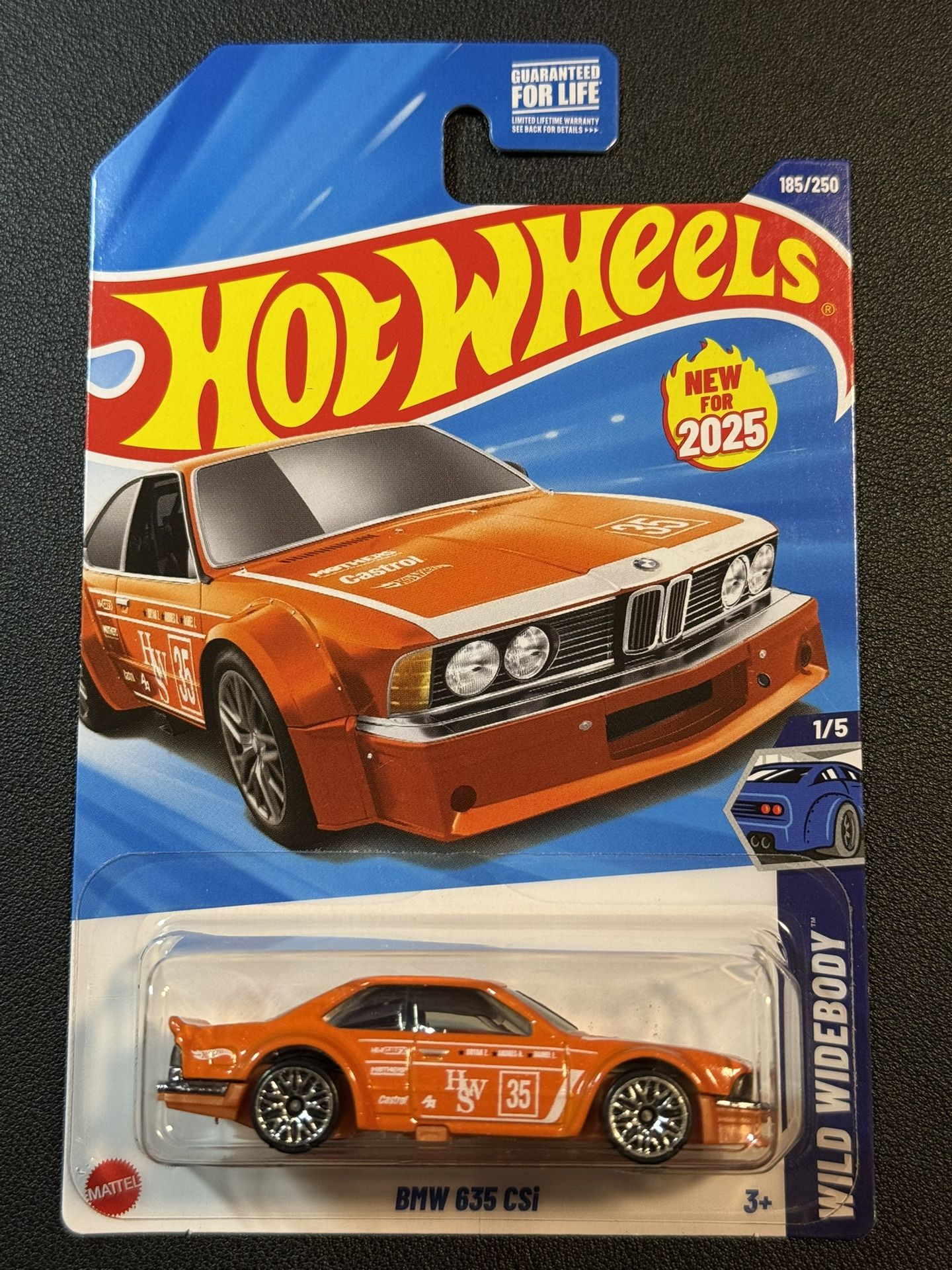Hot Wheels BMW 635 CSi 1:64 Diecast Car