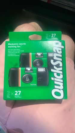 Fujifilm QuickSnap Flash 400 – 2 Pack (27 Exposures Each)
