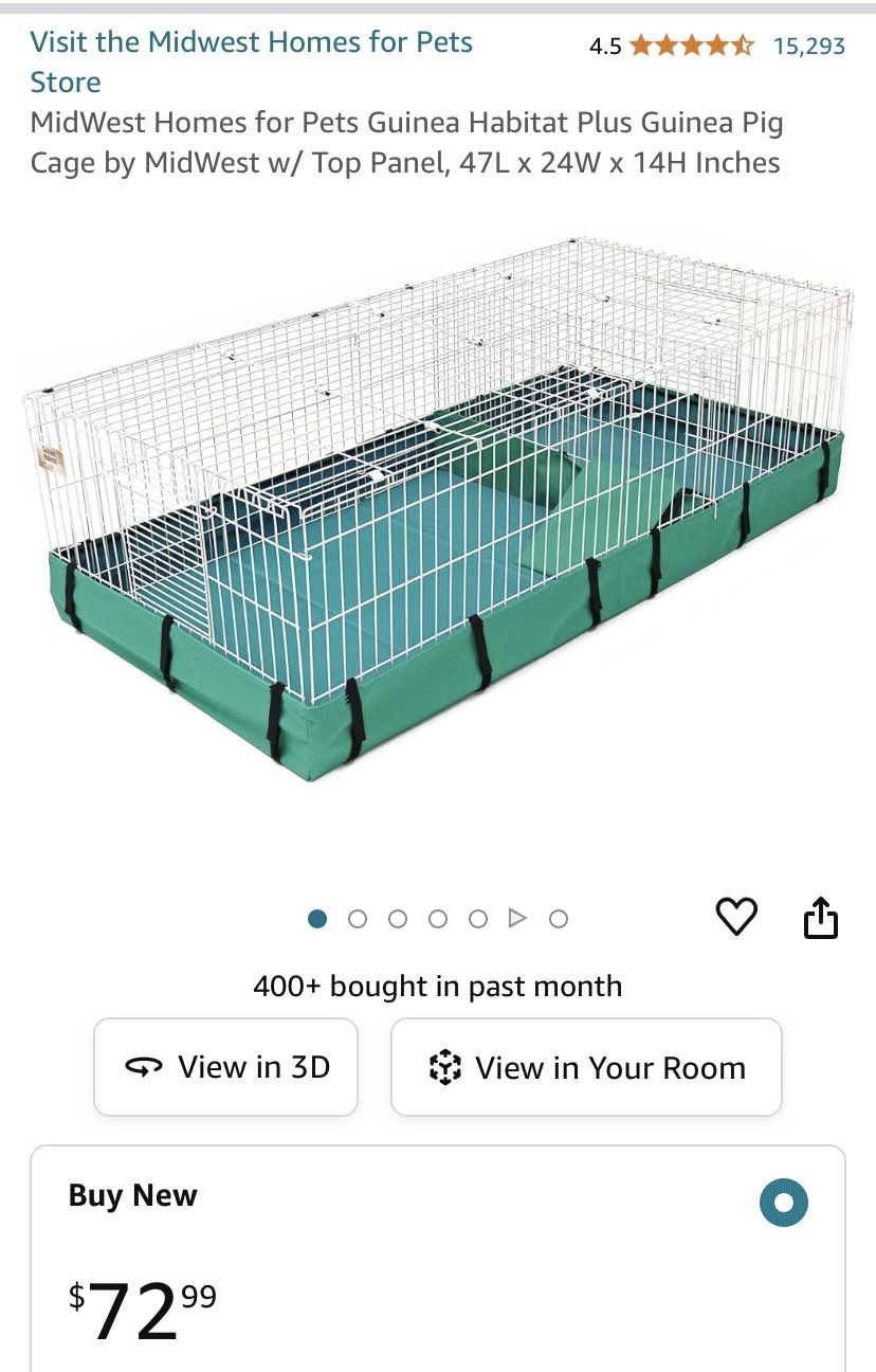 Brand New In Box Small Animal Cage