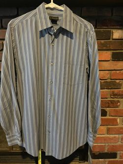 J. Ferrar  Dress Shirt - Size Medium
