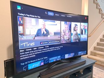 Used 65" Sumsung Curved 4K LED Ultra HD TV