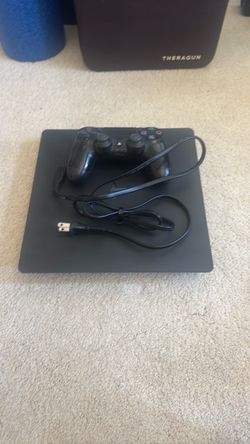 PS4 pro with controller and power cord