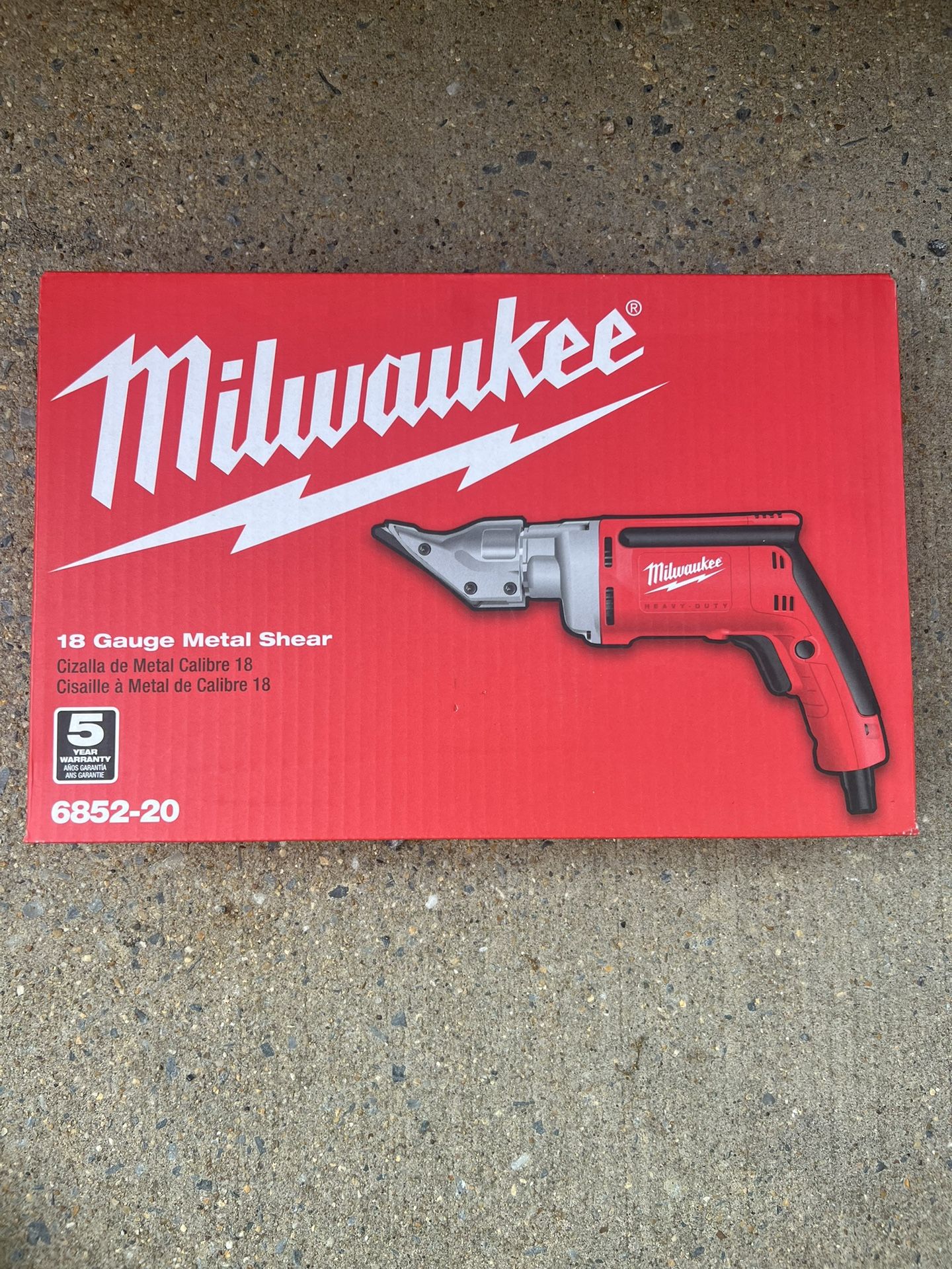 Milwaukee 18 Gauge Metal Shear