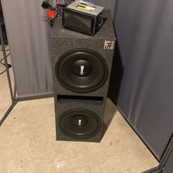 Brand New 12 Inch And JVC Touchscreen 