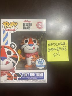 Funko POP! Ad Icons: Frosted Flakes Tony the Tiger #121 Funko Shop Exclusive