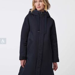 Bernardo Ladies Long Jacket With Bib