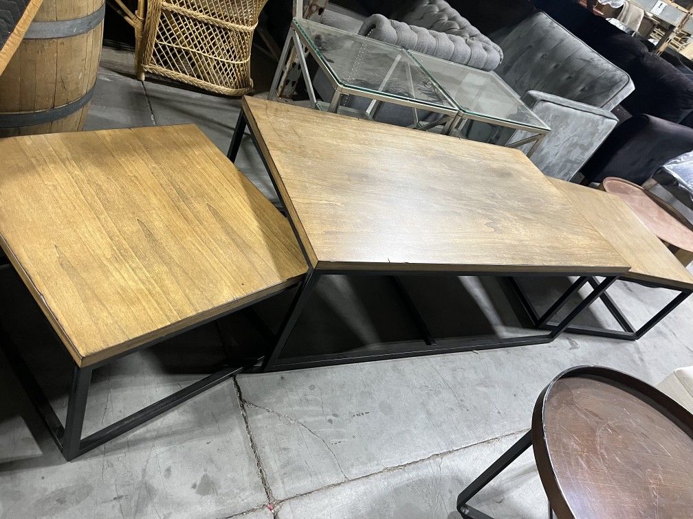 Cozy Heavy Duty Coffee Table Set