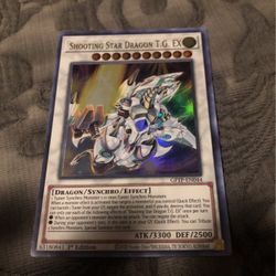 Shooting Star Dragon TG EX Yuigioh Card