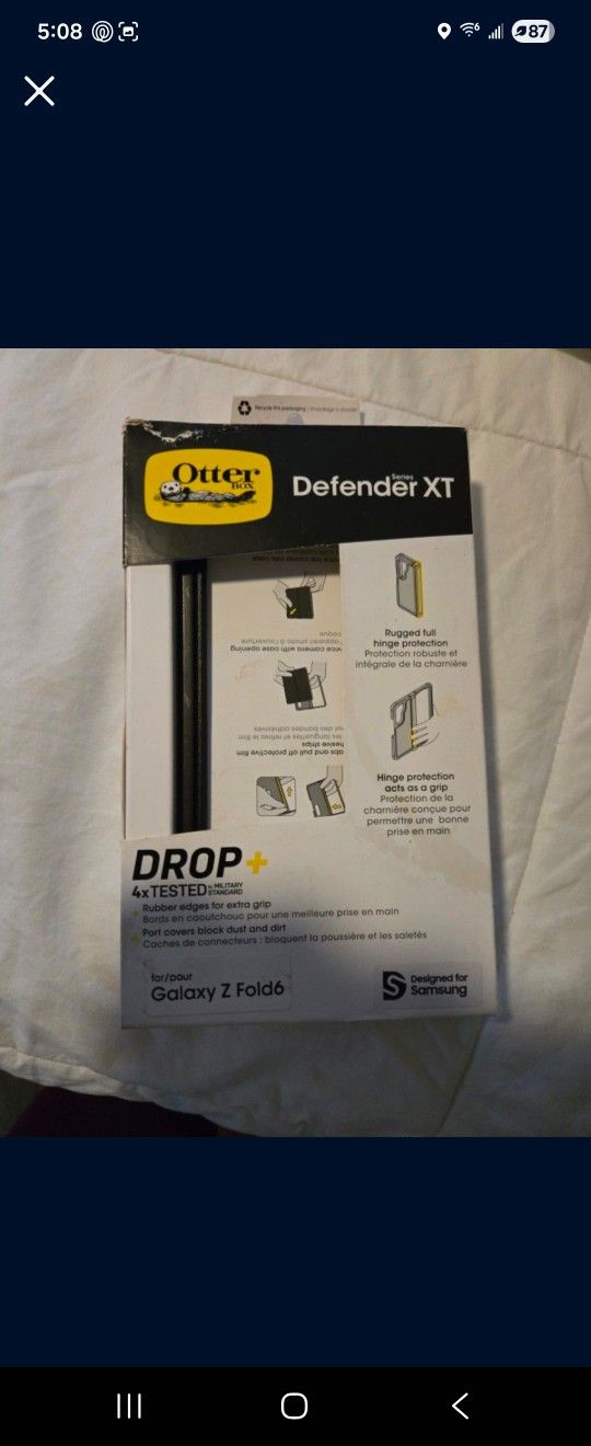 Outer Box Case For Samsung Z Fold 6