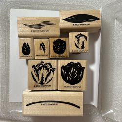 STAMPIN’UP! • DD “Tulips” Wood Mounted Rubber Stamp Set (9pcs)