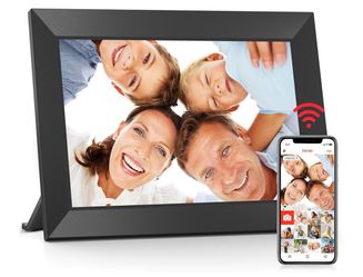 Digital Picture Frame, 10.1" Frameo Digital Frame WiFi with 32GB Memory, 1280x800 IPS Touch Screen