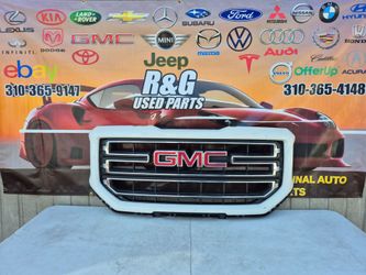 2016 2017 2018 GMC SIERRA 1500 FRONT BUMPER GRILLE GRILL ORIGINAL USED OEM
