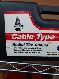 Tire Chains Size 14, 225R-14