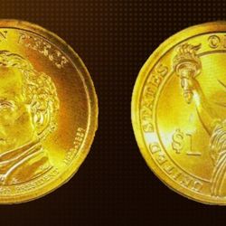 USA President Dollar-Franklin Pierce • 2010-D. DDO NOSE - DDR THUMB 