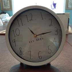 Rae Dunn desk clock