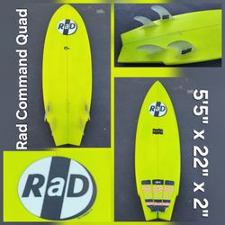 Rad command quad surfboard - odysea lost mayhem rnf