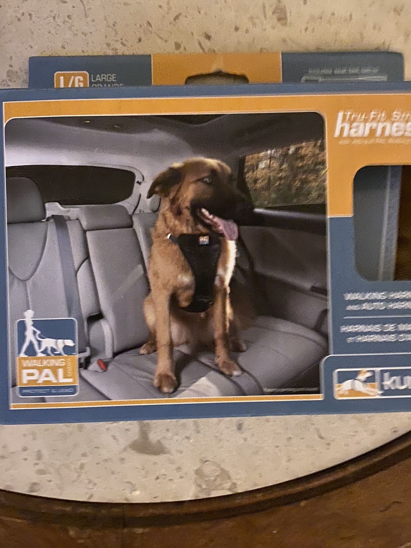 Kurgo Tru-Fit Enhanced Strength Dog Harness, Crash Tested Car Safety Harness for Dogs (Brand New In Box!)