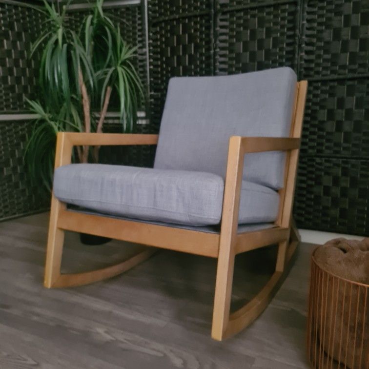 *Refurbished* Stone & Beam Hardwood Rocking Chair