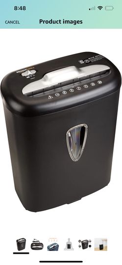 Aurora GB 8-Sheet Home and office Cross-Cut Paper Shredder Credit Card Shredder 