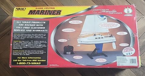 Nikko RC Remote Controlled Mariner Sailboat 1 25 for Sale in