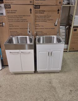 Glacier Bay All-In-One Utility Sinks