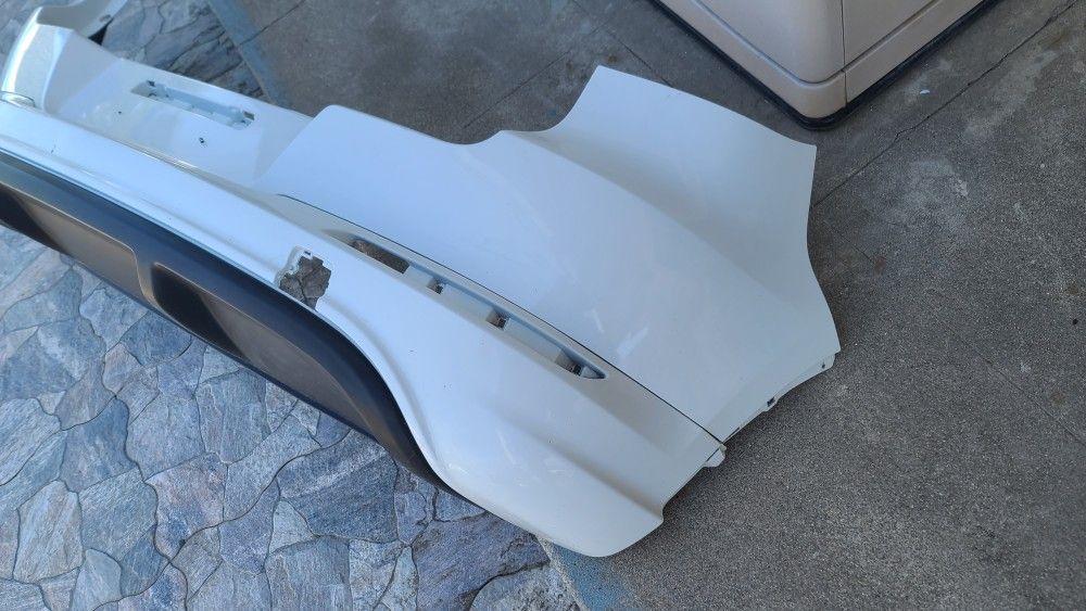 2012 - 2016 VOLKSWAGEN TIGUAN R- LINE REAR BUMPER COVER GENUINE USED OEM.  Y10