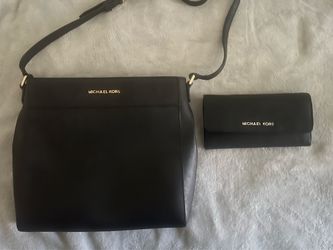 Michael Kors purse and wallet