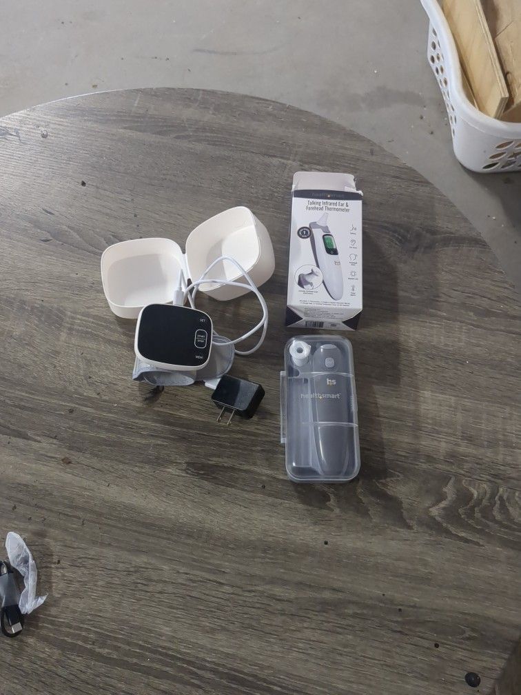 Blood Pressure Monitor And Thermometer