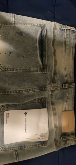 Purple Brand Slim Fit Light Wash Jeans Size 34 -TRADE OPEN-
