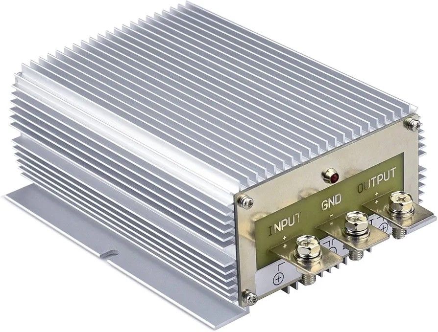 Cllena DC 24V Step Down to 13.8V 60A 828W Converter Voltage Regulator, Waterproof DC/DC Voltage Reducer Buck Transformer Power Supply for Golf Car